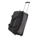 American Tourister Black Polyester Poler Wheel Duffle Bag 55 cm