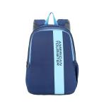 American Tourister Blue Polyester Wave 01 Casual Backpack