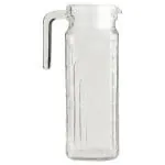 Rome Square Glass Water Jug 1 Litre