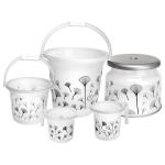 Joyo Premium Bathroom set | Bath Set| Bucket 18L , Bucket 16 L, Mug 1.5 L , Mug 1L, Stool |Set of 5 | Multi Color