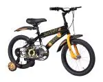 Hero Blast 16T Kids Cycle with Training Wheels and Mudguards | Black | Easy Self Assembly | Hero Cycle for Boys and Cycle for Girls,Age 4 to 8 Years | 12 Inch Frame, Rigid | 98% Assembled Cycle(Ready to Ride in 5 Min) | Kids' Cycles