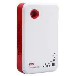GM White & Red Polycarbonate Ding Dong Door Bell (4008)