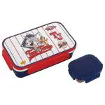 Nakoda Assorted Printed Plastic Inner Steel Punch Lunch Box 800 ml