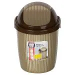 Home One Magnite Plastic Swing Dustbin (Design/colour may vary)