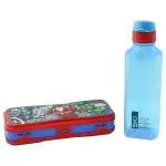 Ski Pencil Box and Bottle Gift Set 2 pcs - Design/colour may vary