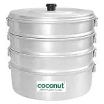 Coconut Aluminium 4 Tier Momo Maker 24 cm