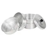 Coconut Aluminium 4 Tier Momo Maker 21 cm