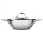 Real Kitchen Triply Kadhai with Lid 3.1 L