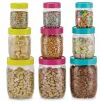 Mastercook Plastic Fresh Storage (Set of 9)