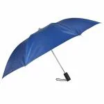 Fendo Navy Blue Polyester 2 Fold Auto Open Premium Umbrella For Women 21 inch