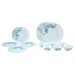 Larah White Opalware Cyprus Dinner Set (18 pcs)