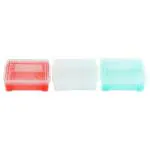 All Time Assorted Plastic Crayon Box (Set of 3)
