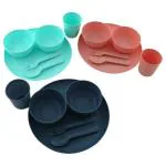 All Time Picnic Set (Pack of 6) (Design/colour may vary)