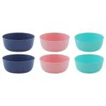All Time Assorted Joy Plastic Bowl 350 ml (Set of 6)
