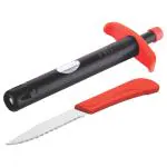 Ritu Smooth Touch Steel Kitchen Gas Lighter with Knife