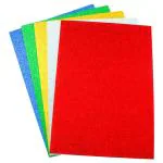 Quickwork A4 Glitter Sheet Paper With Glue 10 pcs