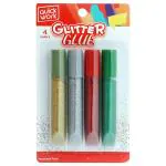 Quickwork Gliteer Glue 8 ml (Pack of 4)