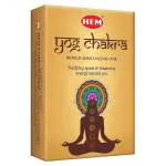 HEM YOG Chakra Premium Masala Incense Cone Pack of 6 |Dhoop Cones (60 Units)|Bamboo Less Dhoop Cones for Pooja, Meditation, Relaxation, Yoga|Dhup for puja with Holder