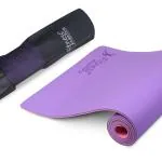 Fitness Mantra TPE Dual Color Anti-Slip Yoga Mat with Cover Bag| 6mm Thickness| Purple Pink, Yoga Mats