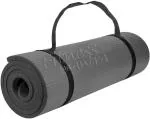 Fitness Mantra 6mm EVA Yoga Mat with Free Carrying Strap Black, Yoga Mats