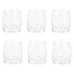 Swastik Housewares Premium Heavy Base Shot Glass Set of 6 | Whisky Liqueur Spirits Mini Shot Glasses for vodka, taquila|85 ML | TRANSPARENT