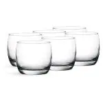 SWASTIK HOUSEWARES Crystal Whiskey Glasses Set of 6 pcs- 310 ml Bar Glass for Drinking Bourbon, Whisky, Scotch, Cocktails, Old Fashioned