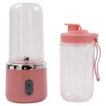 Cubent Ultra Waterproof Portable Blender For Juices, Shakes, Smoothies/ Pulse Mode Feature, LED Lights, 230W, 4000mah Battery, Inbuilt Sipper, Carry Handle, Convertible Jar 600ml