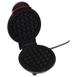 Cubent Waffle Maker, Electric Waffle Iron, Mini Waffles Maker Machine For Home, Red - 350 Watts