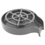 Cubent Kitchen Sink Glass Rinser,Faucet Bar Glass Rinser,Bottle Washer,Kitchen Sinks Accessories,Cup Cleaner for Bottle,Glass Cleaner Sink Attachment,Matte Black