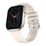 Fire-Boltt Brillia Smart Watch with 51.3 mm (2.02 inch) Amoled Display, Bluetooth Calling Smartwatch, 120+ Sports Modes, Voice Assistant & Rotating Button (Champagne)