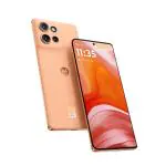 Moto Edge 50 5G 256 GB, 8 GB RAM, Peach Fuzz, Mobile Phone