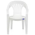 Nilkamal Milky White Plastic Chair 56x61x78 cm