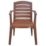Nilkamal Mango Wood Brown Plastic Chair 59.3x61x8.45 cm