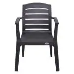 Nilkamal Weather Brown Plastic Chair 59.3x61x84.5 cm