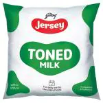 Jersey Homogenised & Pasteurized Toned Milk 500 ml (Pouch)