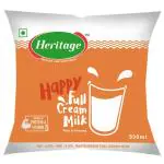 Heritage Happy Full Cream Milk 500 ml (Pouch)