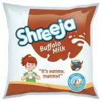 Shreeja Buffalo Milk 500 ml (Pouch)