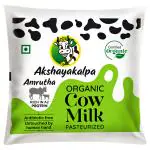 Akshayakalpa Amrutha Organic Cow Milk 500 ml (Pouch)