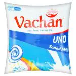 Vachan Uno Toned Milk 500 ml (Pouch)