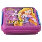 Disney Rapunzel Violet Square Plastic Lunch Box 330 ml