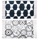 Home Candy Multicolour Rectangular Cotton Door Mat 40x60 cm (2 pcs)