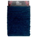 Natura Life Loop Navy Blue Cotton Anti-Slip Door Mat 40x60 cm
