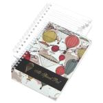 Nightingale A5 B Design Spiral Bind Single Line Notepad (160 pgs)