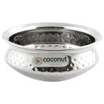 Coconut Golconda Hammered Stainless Steel Handi 500 ml