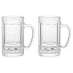 Roxx Jazz Glass Beer Mug Set 370 ml (2 pcs)