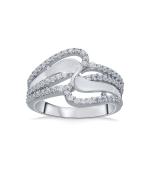 Reliance Jewels 925 Silver Ring 3.36 GM 17.5 MM