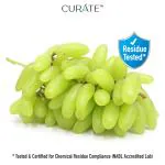 Curate Grapes Green Sonaka Residue Certified Indian Pack 500 g