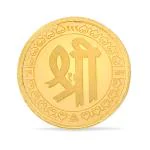 Shree 24 KT (999) Round Gold Coin 2 g
