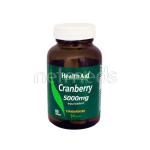 HealthAid Cranberry 5000 mg (Equivalent) Tablet 60's