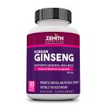 Zenith Nutrition Ginseng 500 mg Capsules 100's